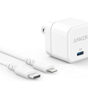 Anker Charger 20W with Type-C to Lighting Cable