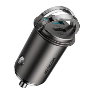 Joyroom C-A35 45W Mini 2-port ring-pull fast car charger