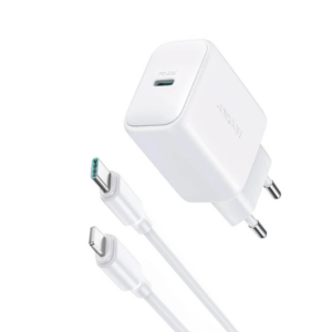 JOYROOM JR-TCF20EU Charger With Usb-c To Lightning Cable PD 20W