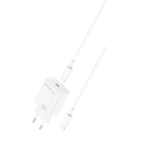POWERUP P-20W-6 Charger with Usb-c To Lightning Cable PD 20W