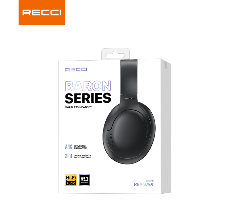 RECCI ANC BARON SERIES Bluetooth Headsets Hi-Fi REP-W59 - Image 5