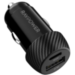 Ravpower Car charger 2 ports 1A -1C 20W - RP-VC1016