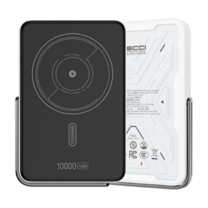RECCI 10000mAh Portable Power Bank – PD 20W Fast & 15W Wireless Charging RPB-32