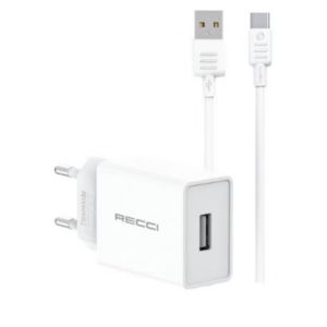 RECCI USB-A to Type-C 2A Fast Charging Cable 1M RC58EC