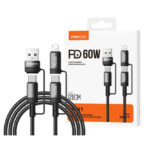 RECCI CABLE 4 IN 1 60W 120CM RS47T