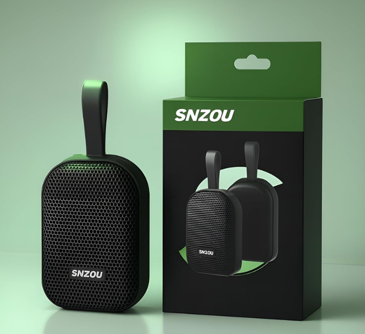 SNZUO SN-21 BassBlast Portable Bluetooth Speaker - Black - Image 5