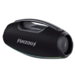 SNZUOU SN-30 Portable Speaker 230W, 7 Colors Ambiance Lights That Beat with Rhythm - Black
