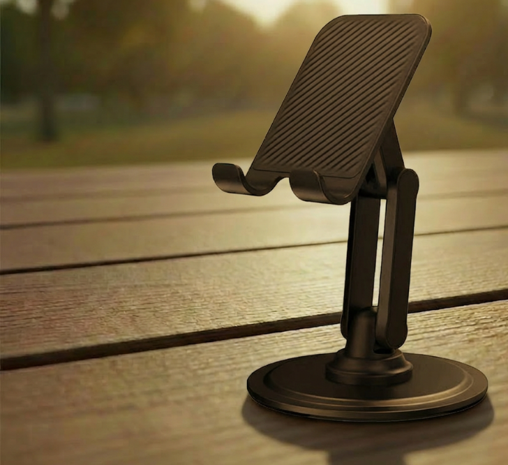 SNZOU SN-536 Desktop Phone Stand - Black - Image 3